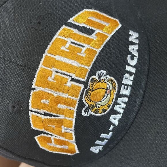 Vintage Garfield All American Snapback Adjustable Embroidered Hat Cap - Picture 12 of 16